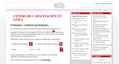 Desktop Screenshot of capacitacion.profepa.gob.mx